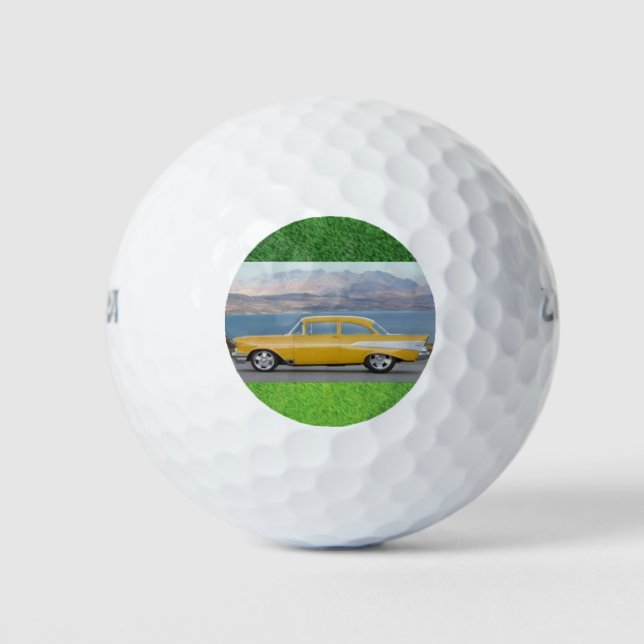 Balles De Golf 1957 Chevy on Wilson 500 Golf Balls (Devant)