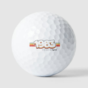 Balles De Golf 1983 La naissance des légendes