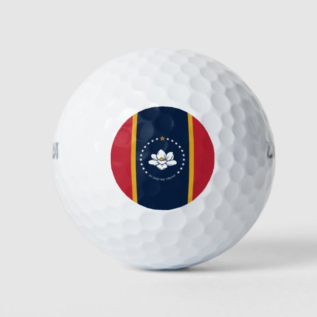 Balles De Golf 2020 Nouveau Mississippi En Dieu Nous Faisons Conf (Devant)