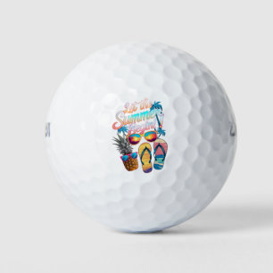 Balles De Golf 2024 Laisser L'Été Commencer 2024 Vacances Été