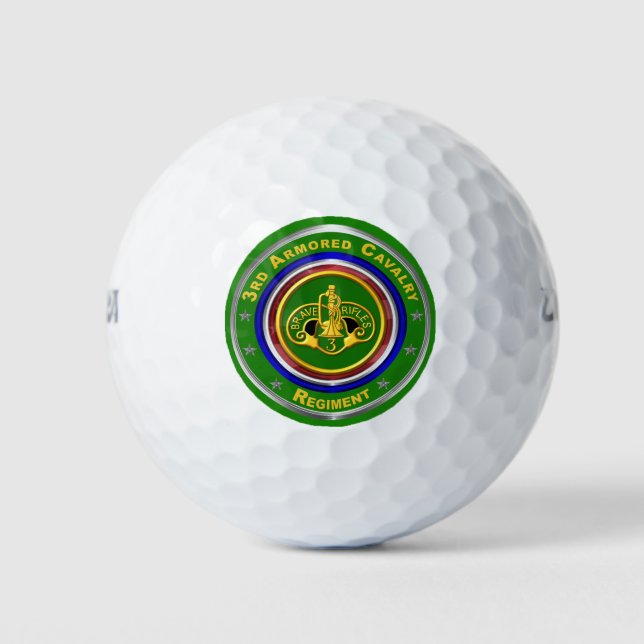 Balles De Golf 3e régiment de cavalerie blindée (Devant)