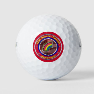 Balles De Golf 42e division d'infanterie personnalisée