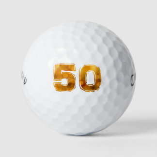 Balles De Golf 50 ans