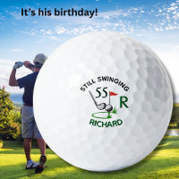 55e Anniversaire Nom de monogramme d'homme