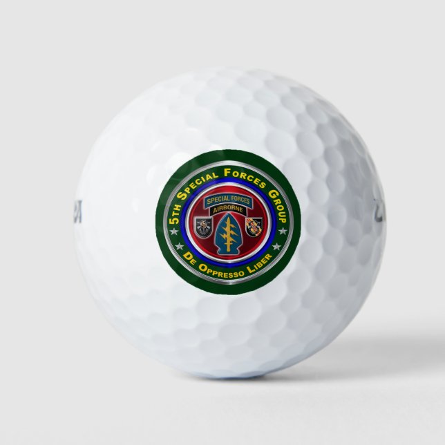 Balles De Golf 5e Groupe des forces spéciales (aéroporté) (Devant)