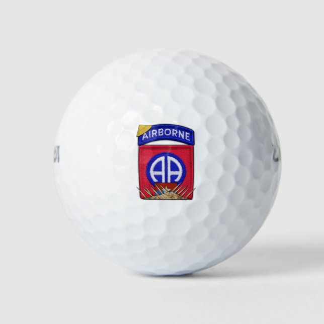 Balles De Golf 82e bragg aéroporté vietnam, timbre des vétérans d (Devant)