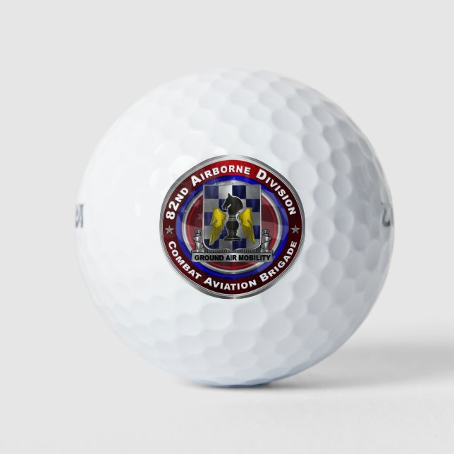 Balles De Golf 82e division aéroportée, brigade d'aviation de com (Devant)