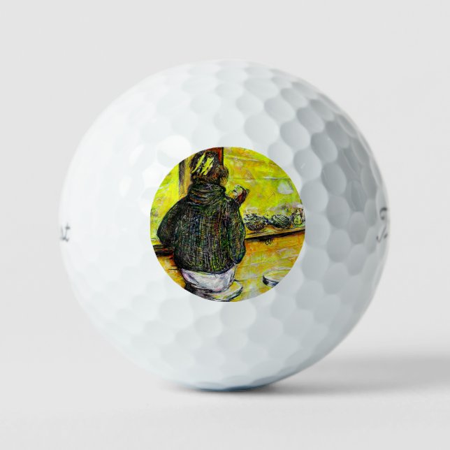 Balles De Golf A Day Off from Crazy (Recto)