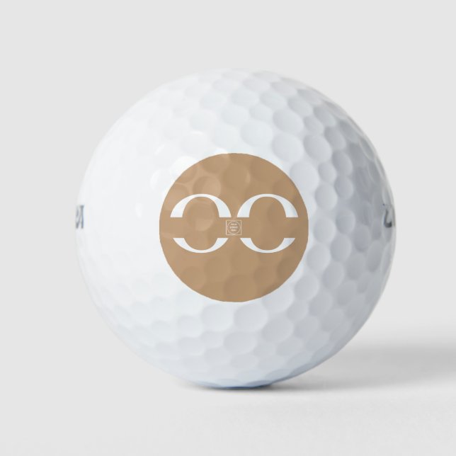Balles de golf à design personnalisé avec logo de  (Devant)