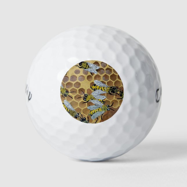 Balles De Golf abeille (Devant)