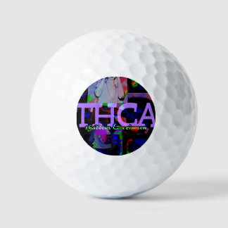 Balles De Golf Adam Moyer Original "THCA" Rare