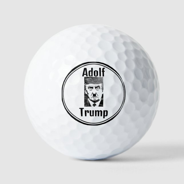 Balles De Golf Adolf Trump Golf Ball (Recto)