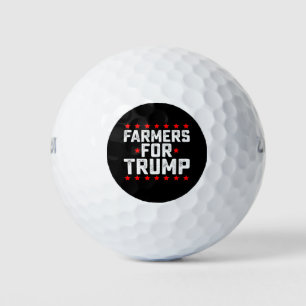 Balles De Golf Agriculteurs Vintages pour l'élection présidentiel
