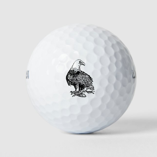 Balles De Golf Aigle 2 (Devant)