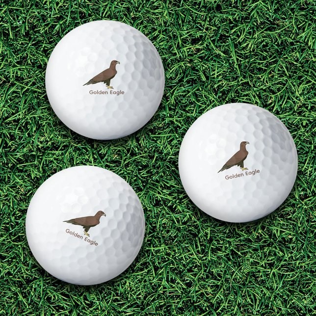 Balles De Golf Aigle d'or (Golden Eagle Golf Balls)