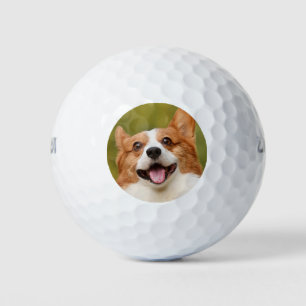 Balles De Golf Ajouter photo de chien personnalisé Customisé