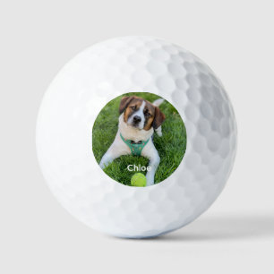 Balles De Golf Ajouter Votre Photo Chien Photo Enfants Photo Fami