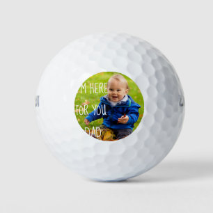Balles De Golf Ajouter Votre Photo Cute Funny Texte Personnalisé