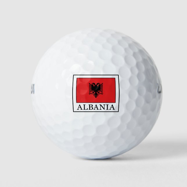 Balles De Golf Albanie (Devant)