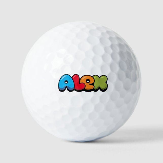 Balles De Golf Alex (Recto)