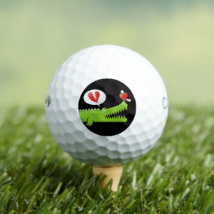 Balles De Golf Alligator amoureux
