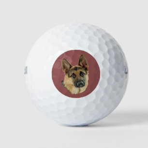 Balles De Golf Amour berger allemand