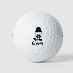 Balles De Golf Amusant Team Groom Bow Cravate Mariage Bachelor Pa