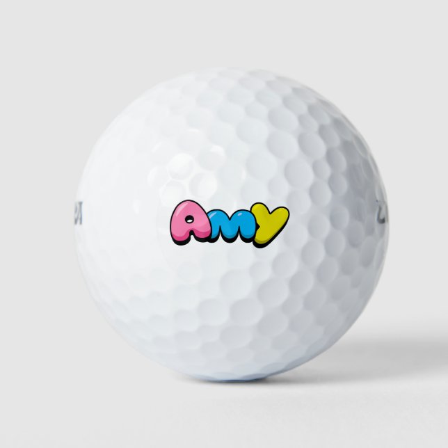 Balles De Golf Amy (Devant)