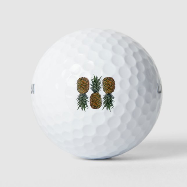 Balles De Golf Ananas (Devant)