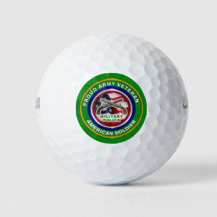Balles De Golf Ancien combattant du corps de police militaire