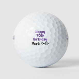 Balles De Golf Anniversaire 70 ans