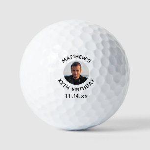 Balles De Golf Anniversaire Golfeur âge photo