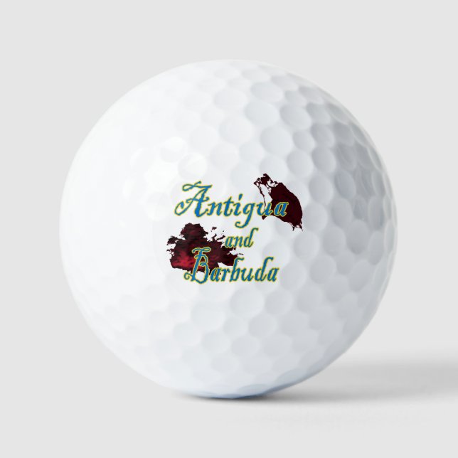 Balles De Golf Antigua and Barbuda (Recto)