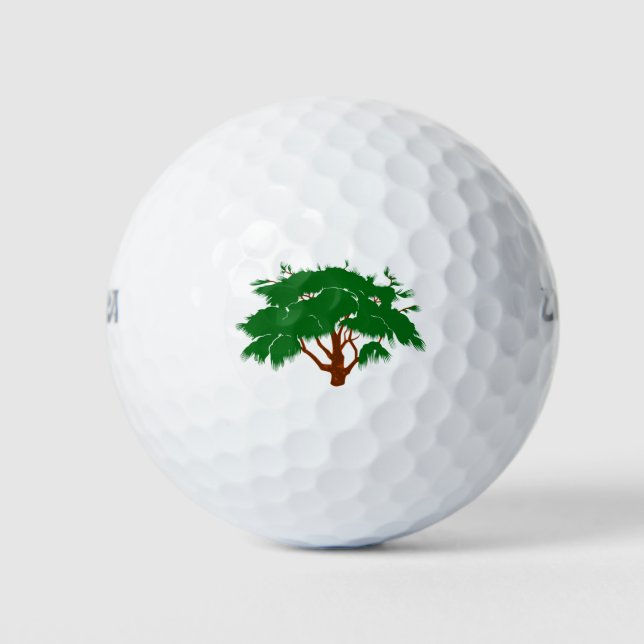 Balles De Golf Arbre (Devant)