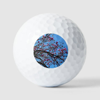 Balles De Golf Arbre tulipe en fleur