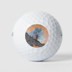 BALLES DE GOLF ARBRES