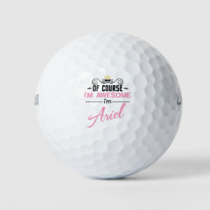 Balles De Golf Ariel Bien sûr que je suis génial