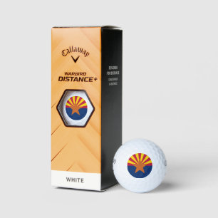 Balles De Golf Arizona Drapeau : Réglage de Star Sun, État du cui