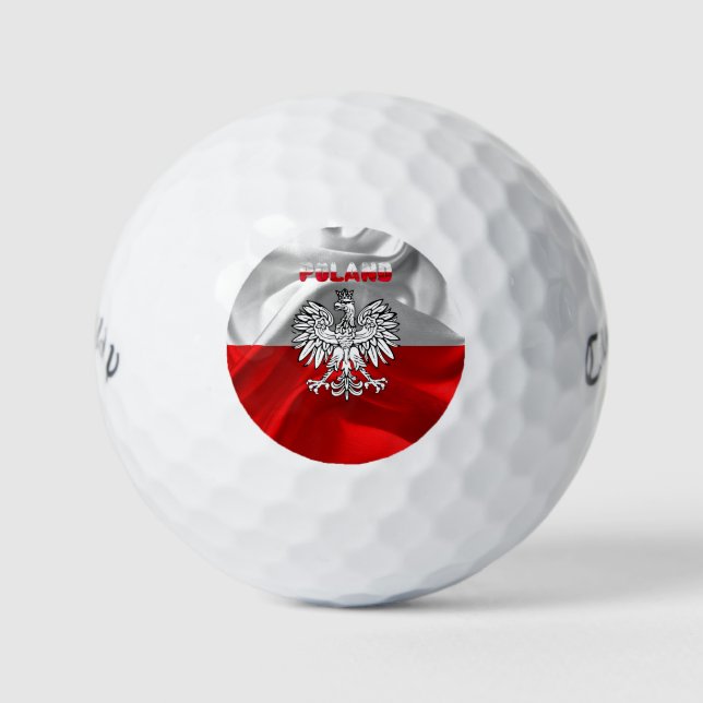 Balles De Golf Armoiries de la Pologne (Devant)