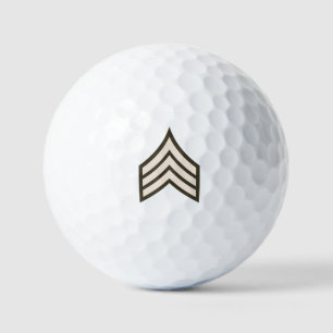 Balles De Golf Army Sergeant rank