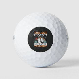 Balles De Golf Art de jouer aller chercher avec vous-même Funny G