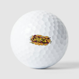Balles De Golf Art graffiti dessin à la main
