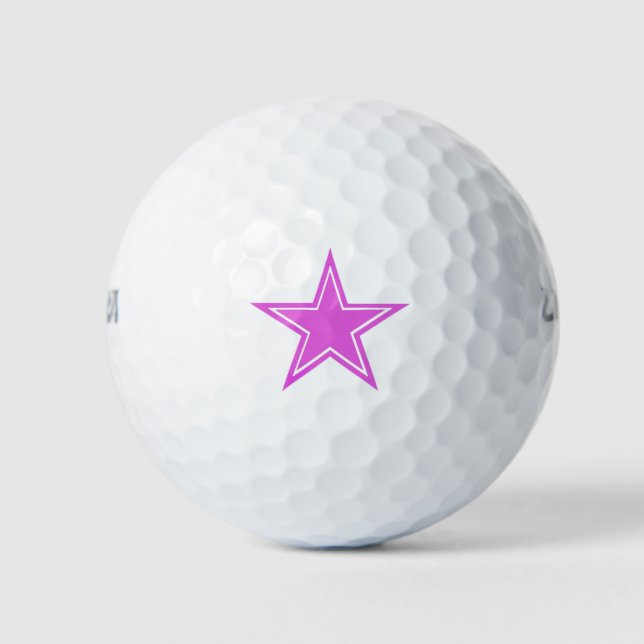 Balles De Golf Art Star (Devant)