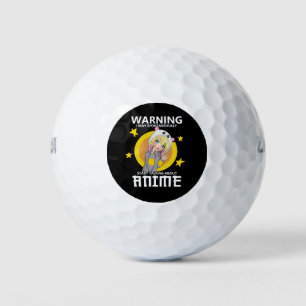 Balles De Golf avertissement peut commencer à parler d'animation
