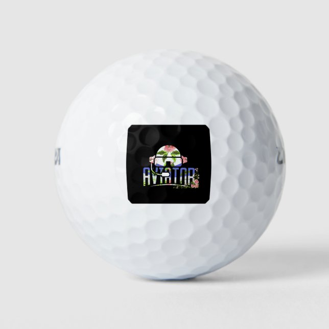 Balles De Golf aviateur (Devant)