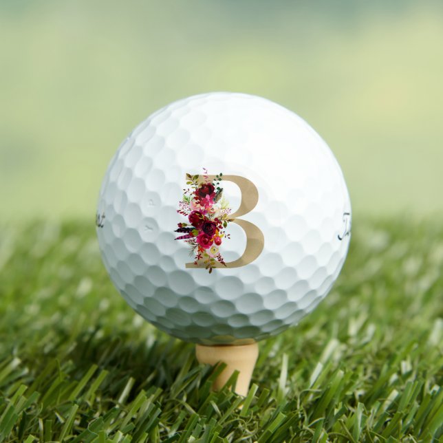 Balles De Golf B Floral (T-shirt Insitu)