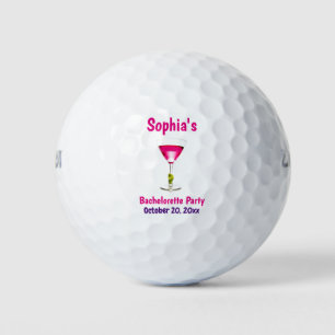 Balles De Golf Bachelorette Merci Souvenir