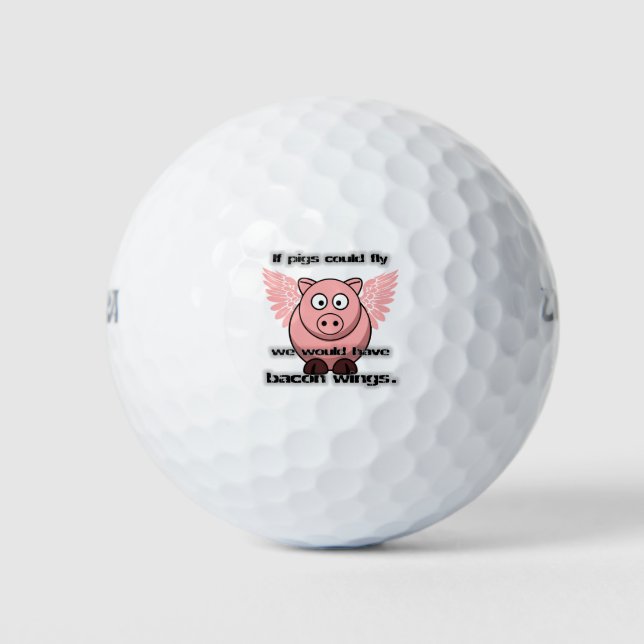 Balles De Golf bacon (Devant)