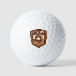 Balles De Golf Badge de voyage du parc national des Arches
