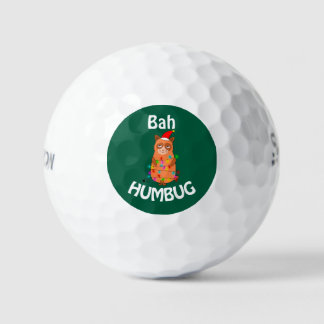 Balles De Golf Bah Humbug Kitty Cat